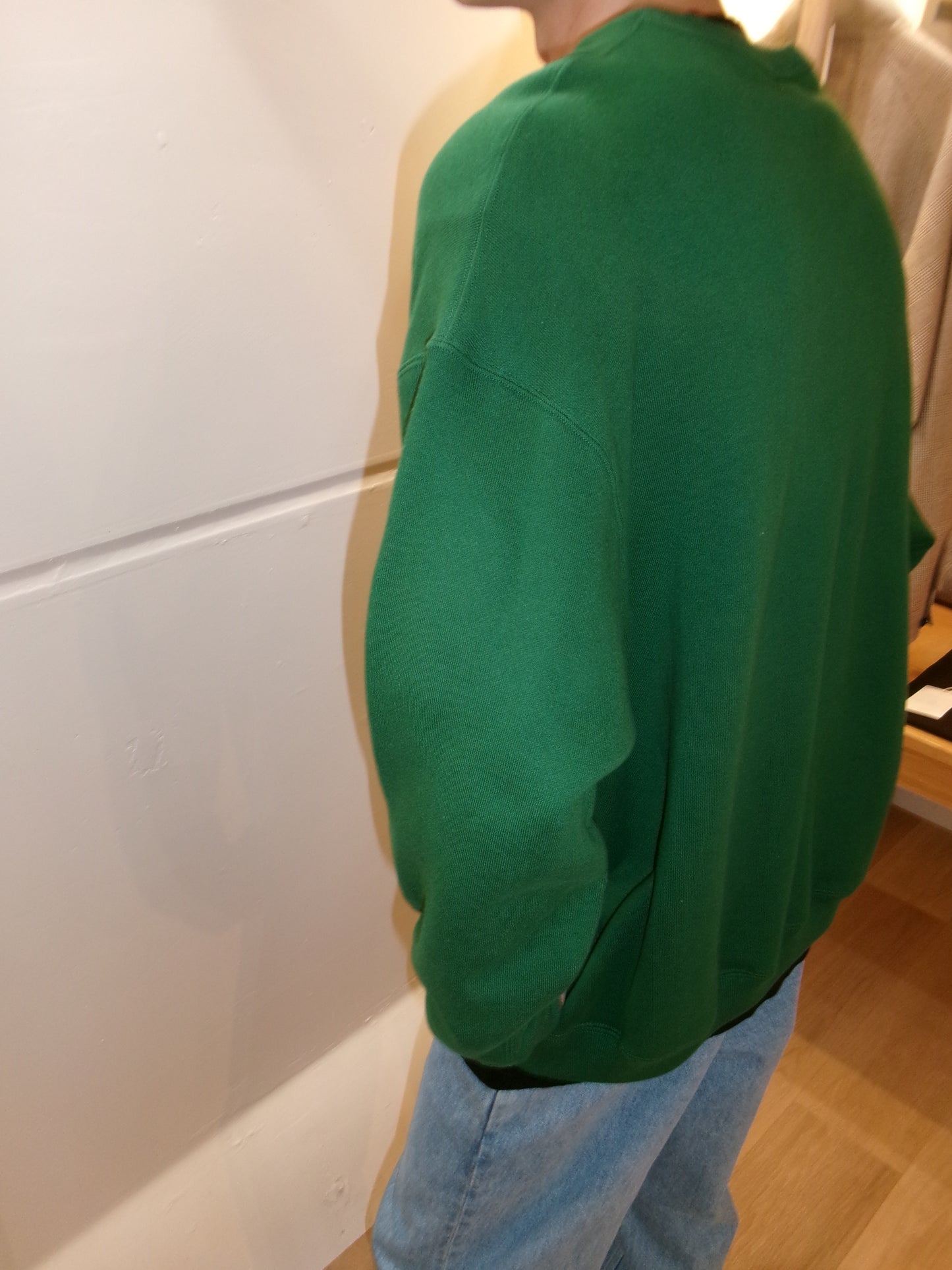 FUJI crew neck sweat(green)
