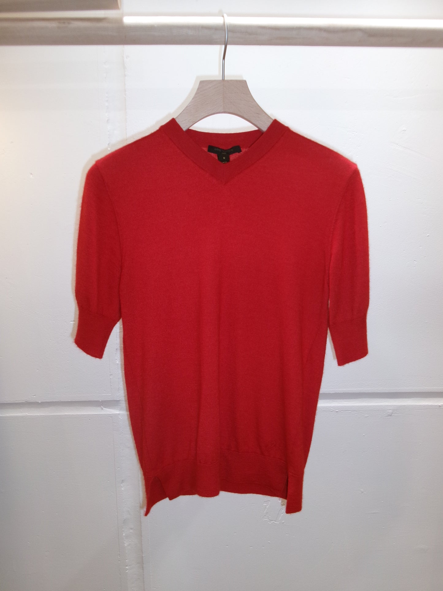 LOUIS VUITTON Cashmere Short-Sleeve Knit