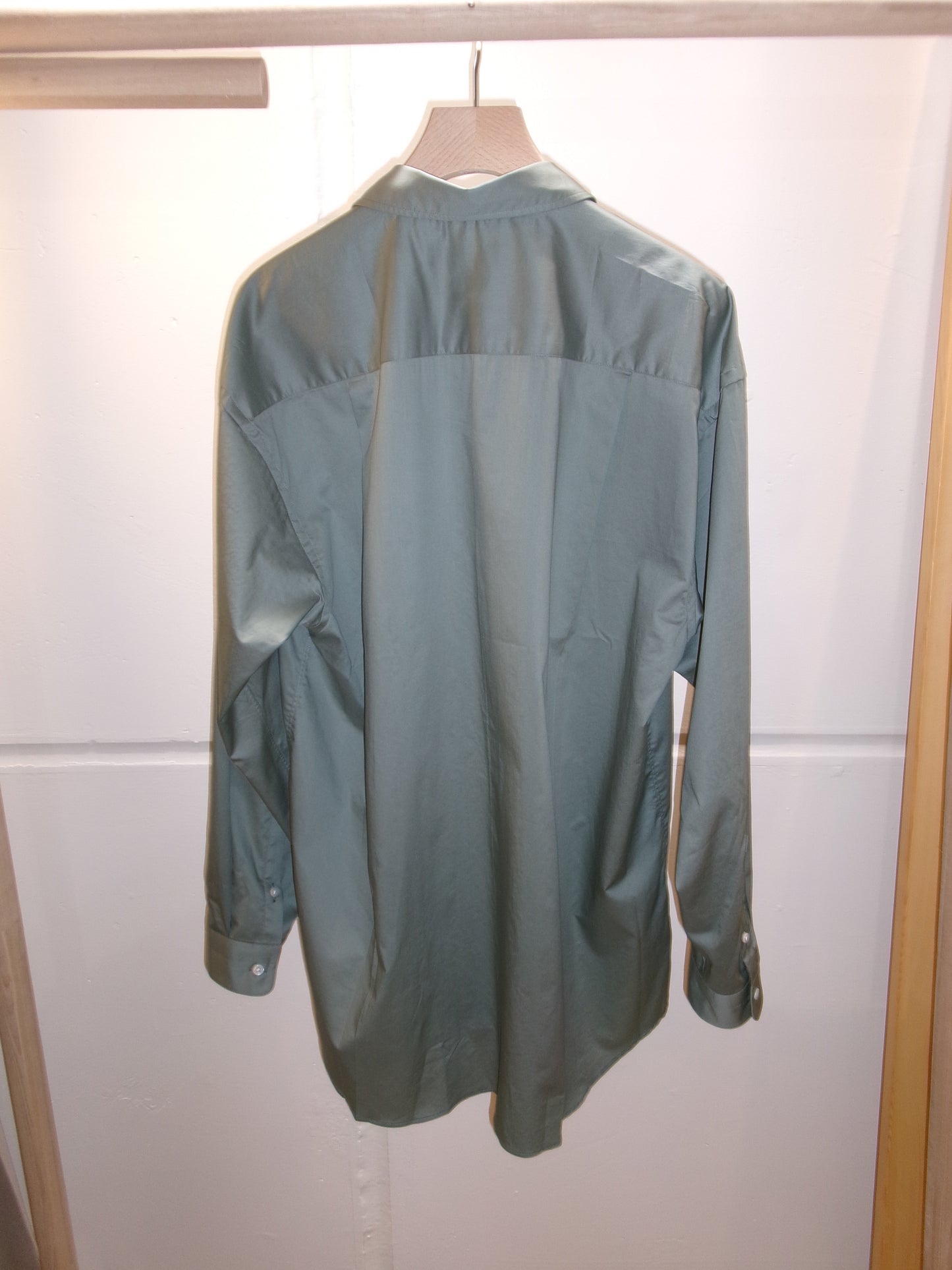 FUJI COTTON TWILL STANDARD SHIRT(GREEN)