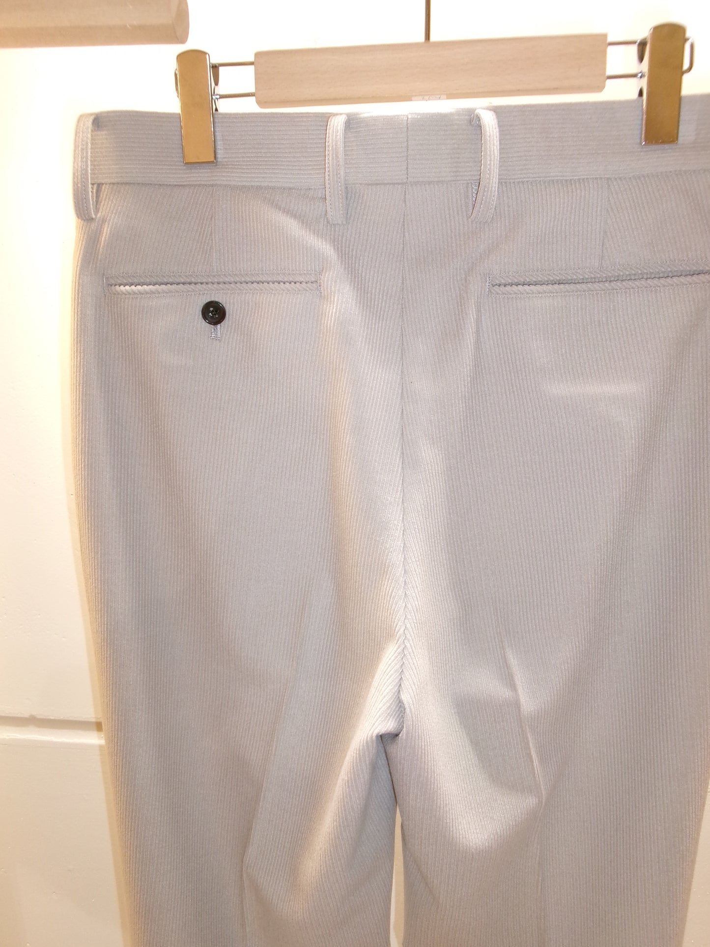FUJI WOOL CASHMERE CORDUROY SLACKS -femme-