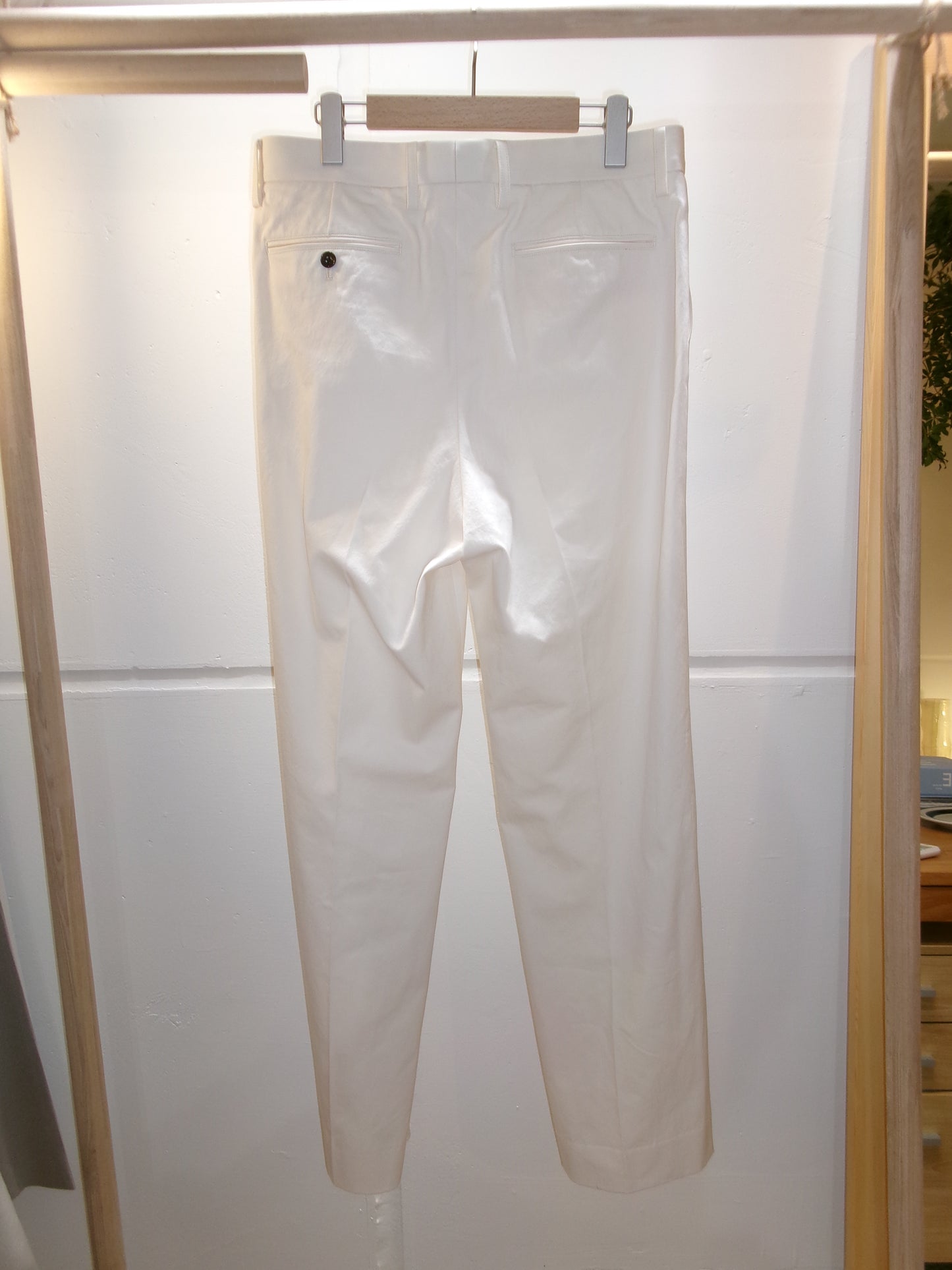 FUJI COTTON GABARDINE TROUSERS