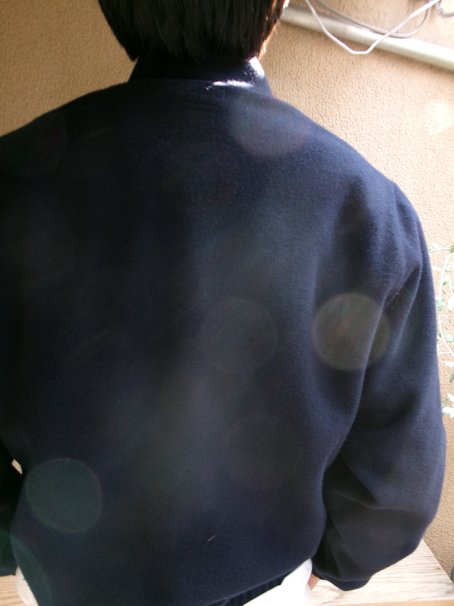 FUJI BRUSHED WOOL PULLOVER(NAVY)