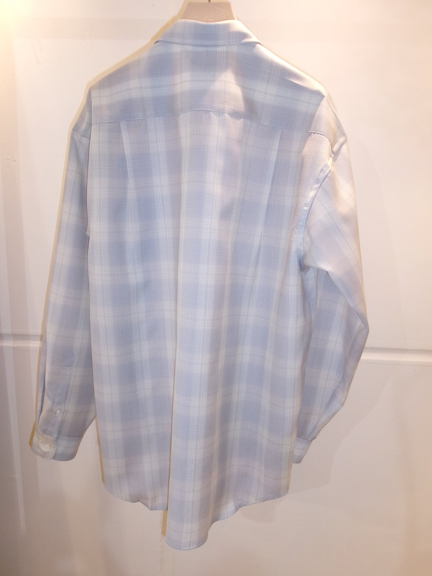 FUJI WOOL CHECK STANDARD SHIRT(BLUE)