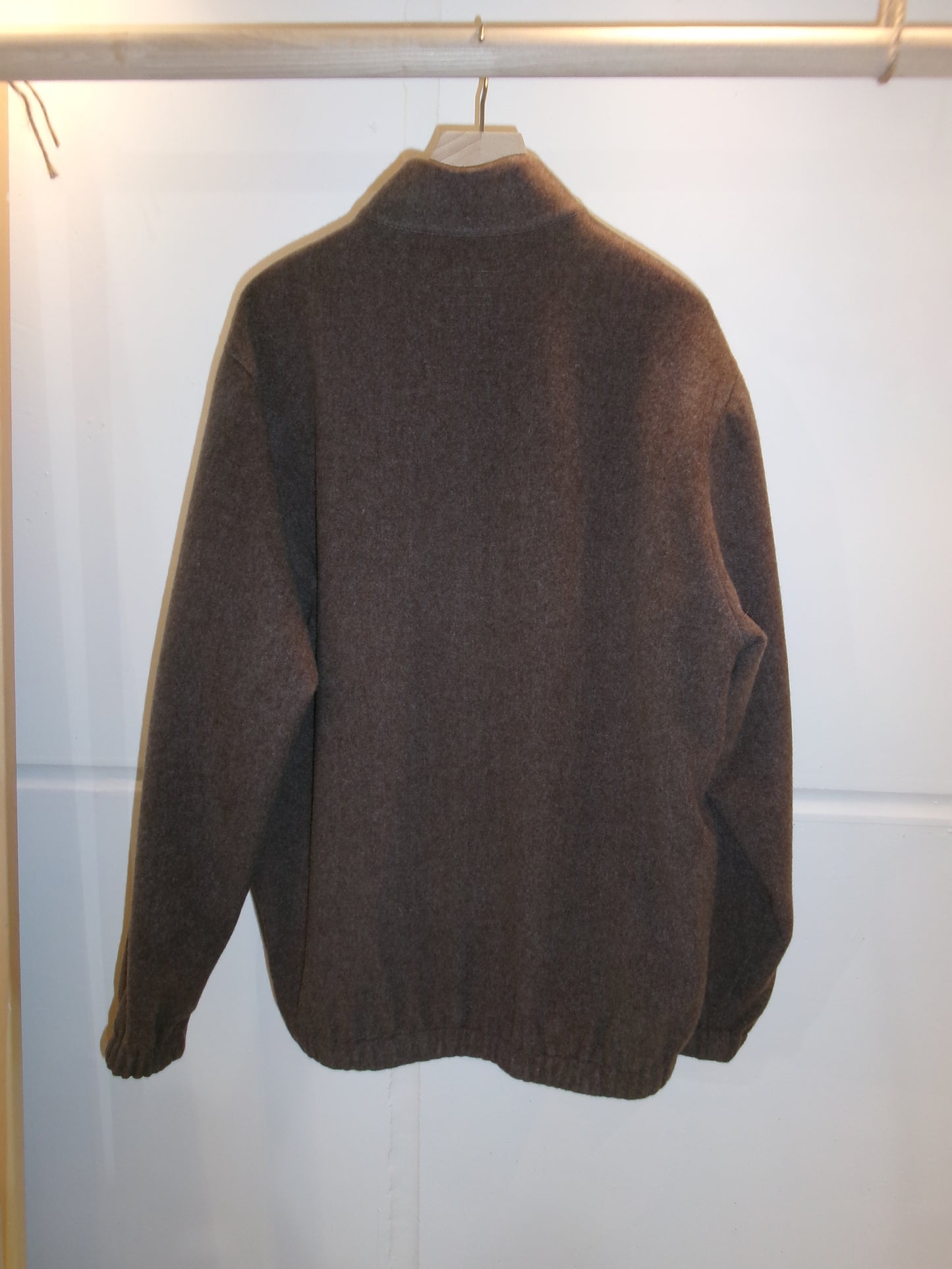 FUJI BRUSHED WOOL PULLOVER(BROWN)