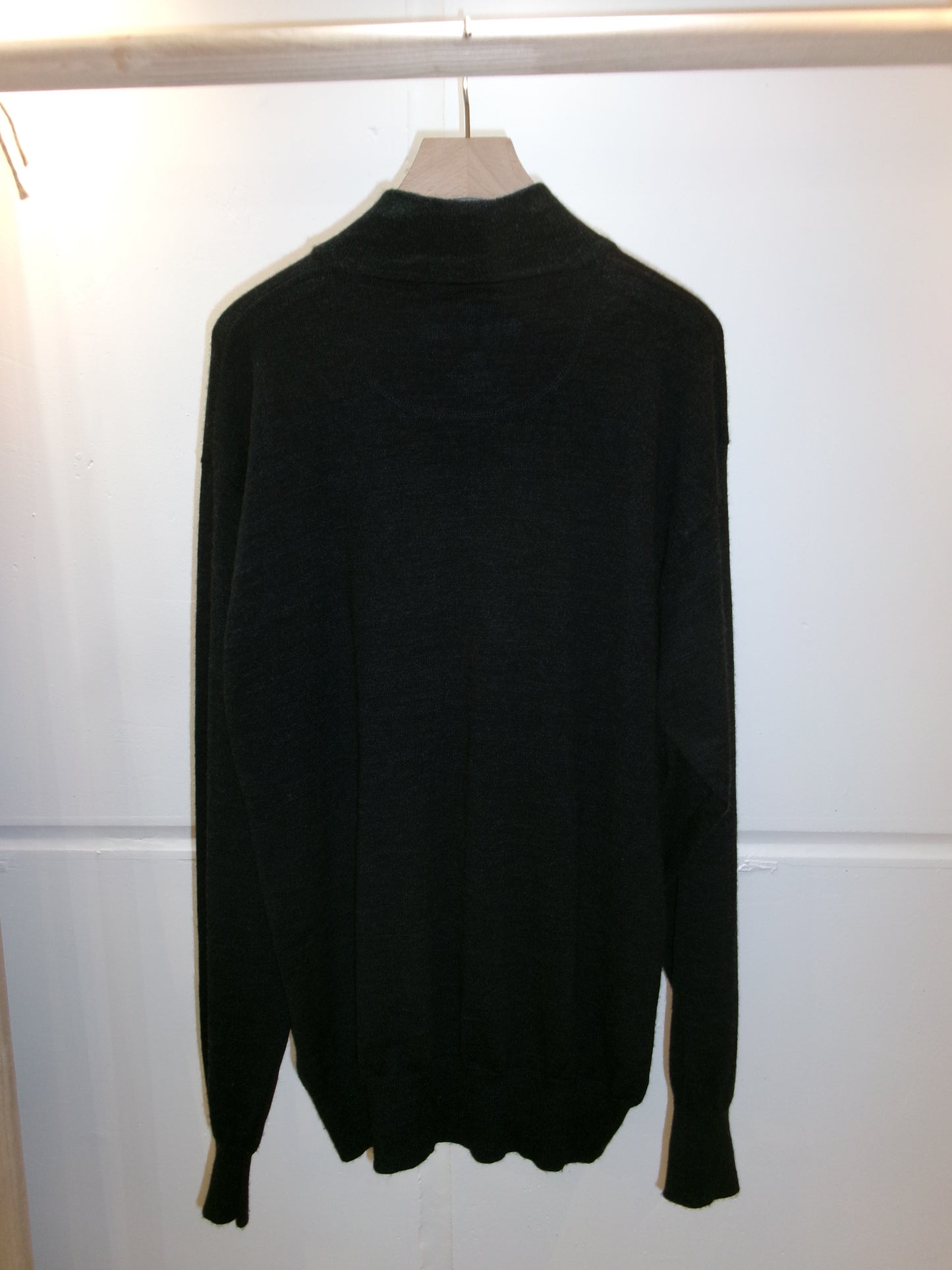 Half-zip knit