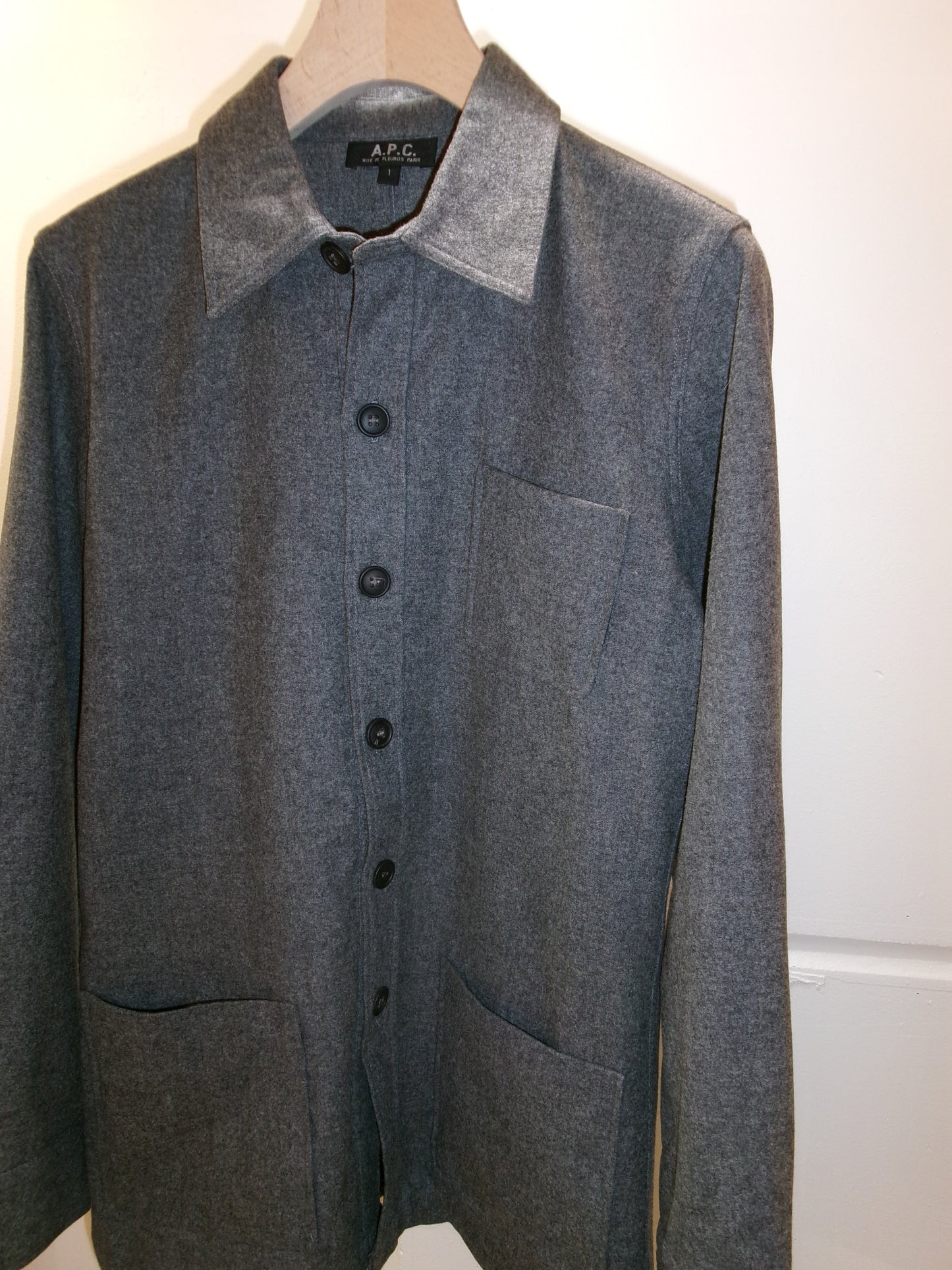 A.P.C. WOOL SHIRT