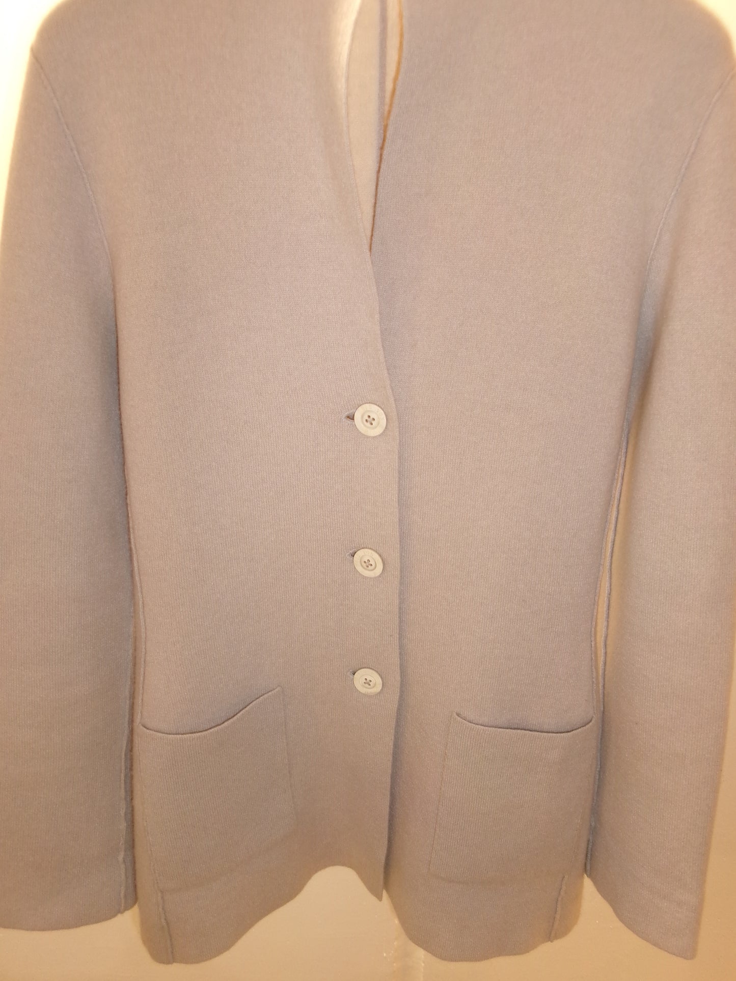 Beige cashmere jacket