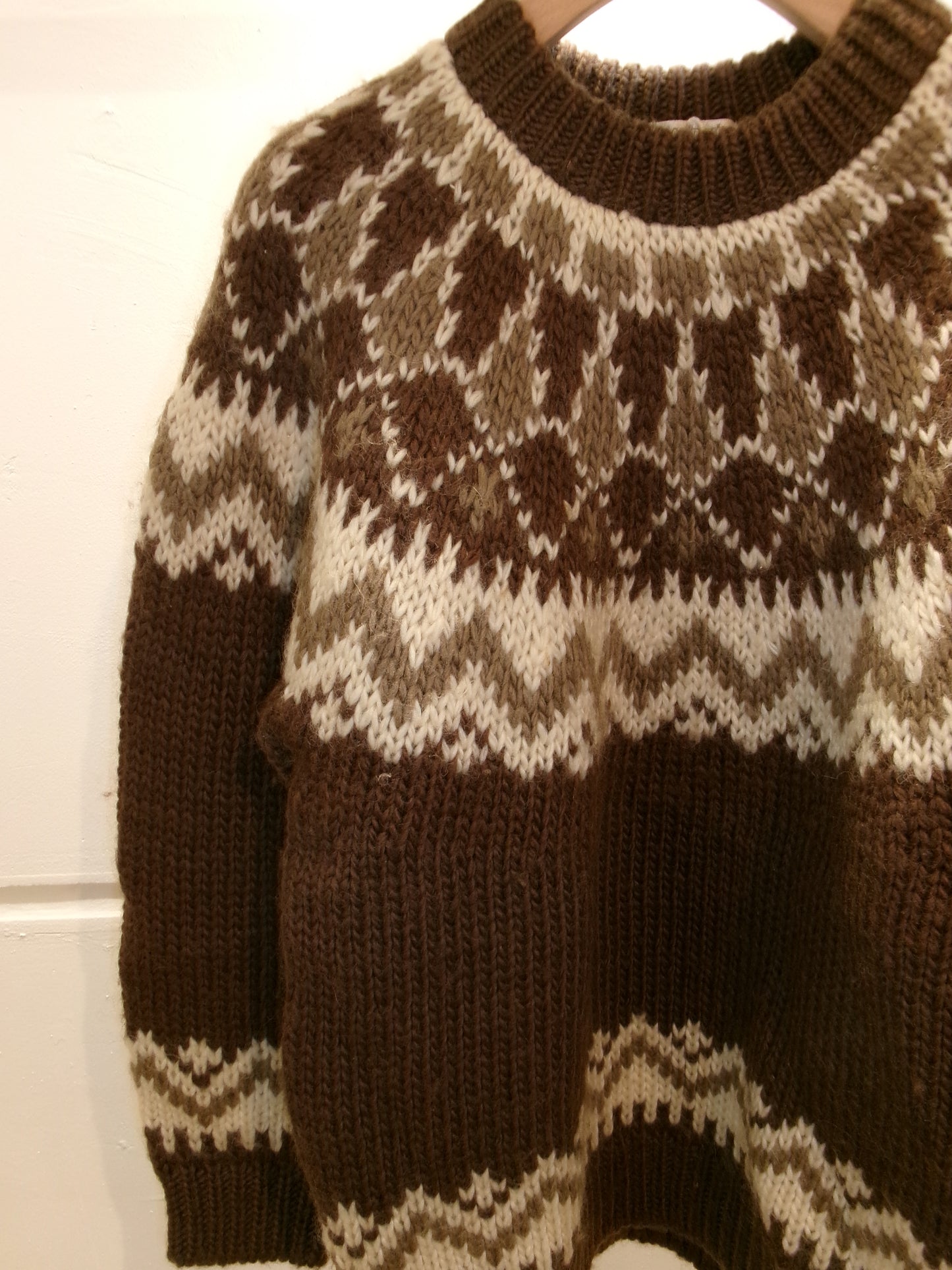 Cocoa Snow Knit