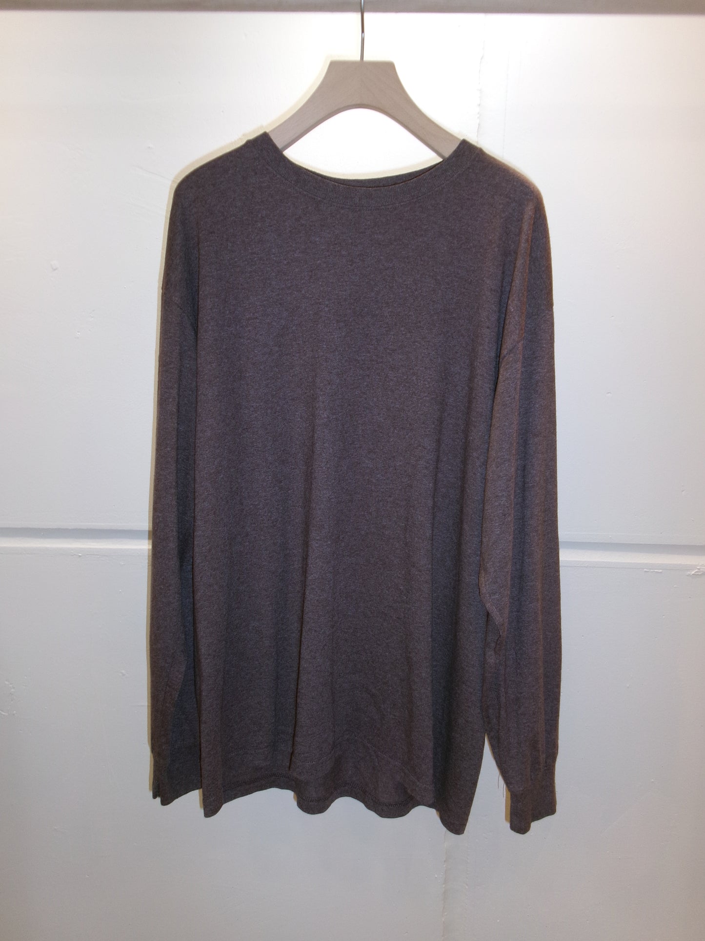 JERZEES Brown long sleeve T-shirt