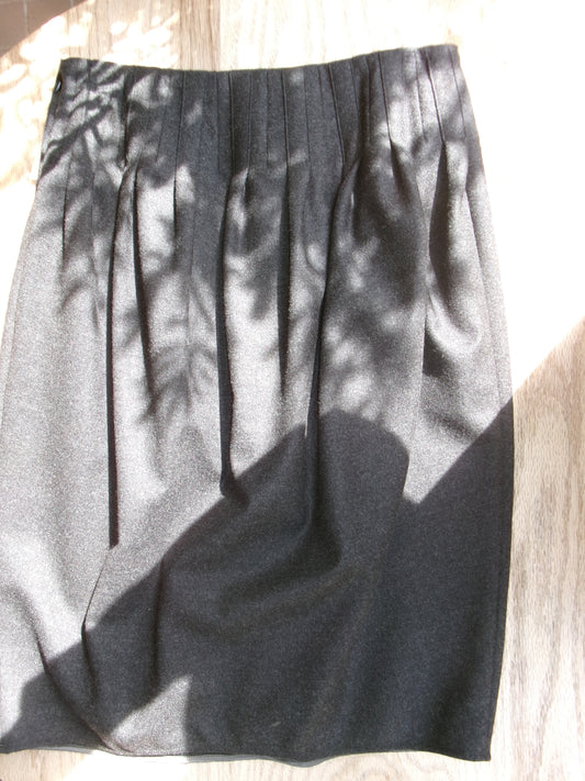 JIL SANDER balloon Skirt -Gray-