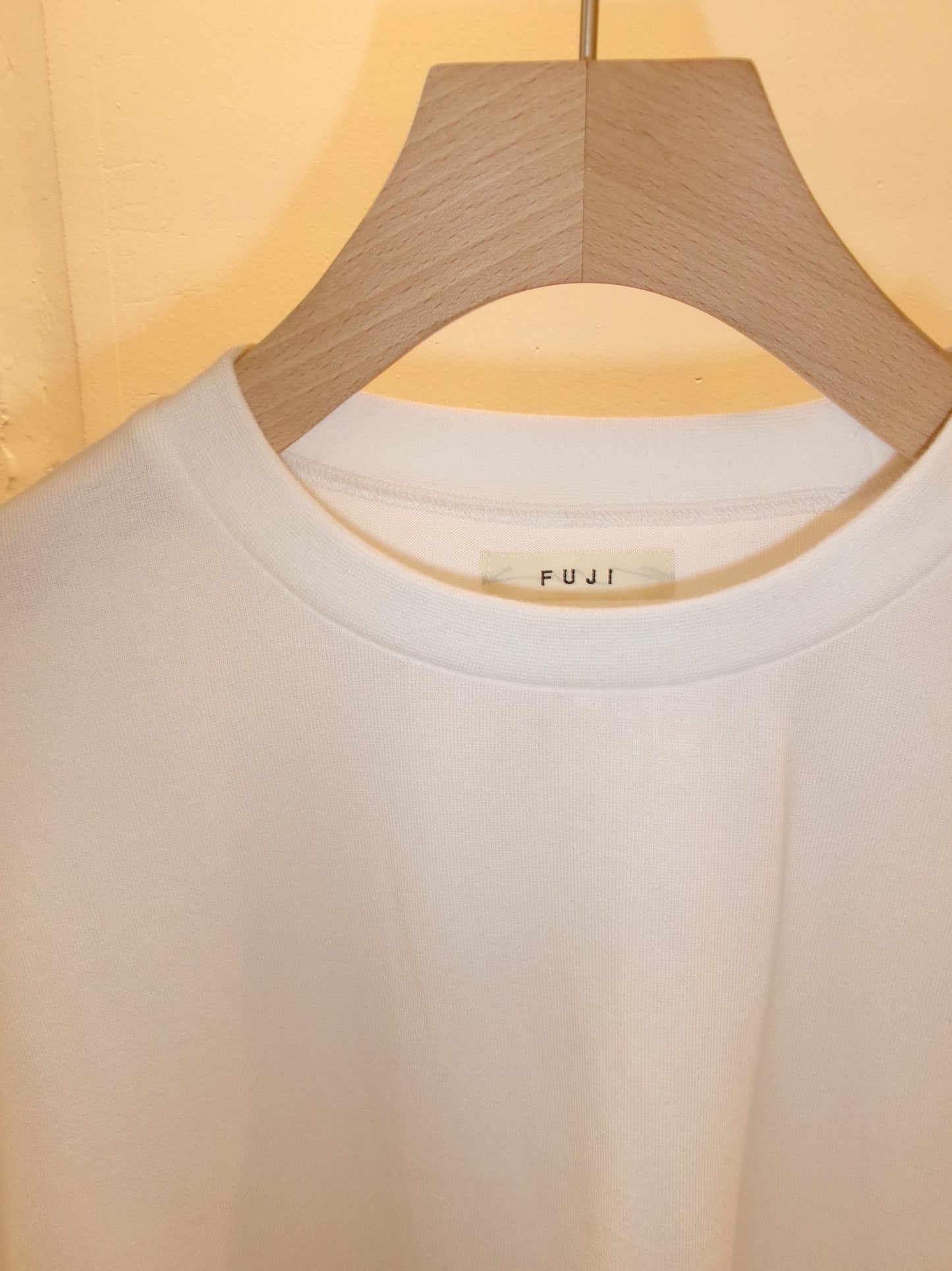 FUJI COTTON S/S T SHIRTS -White-