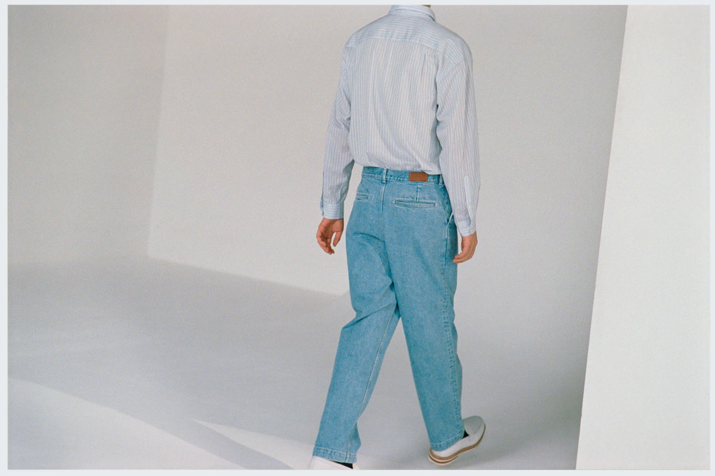 FUJI WASH DENIM SLACKS