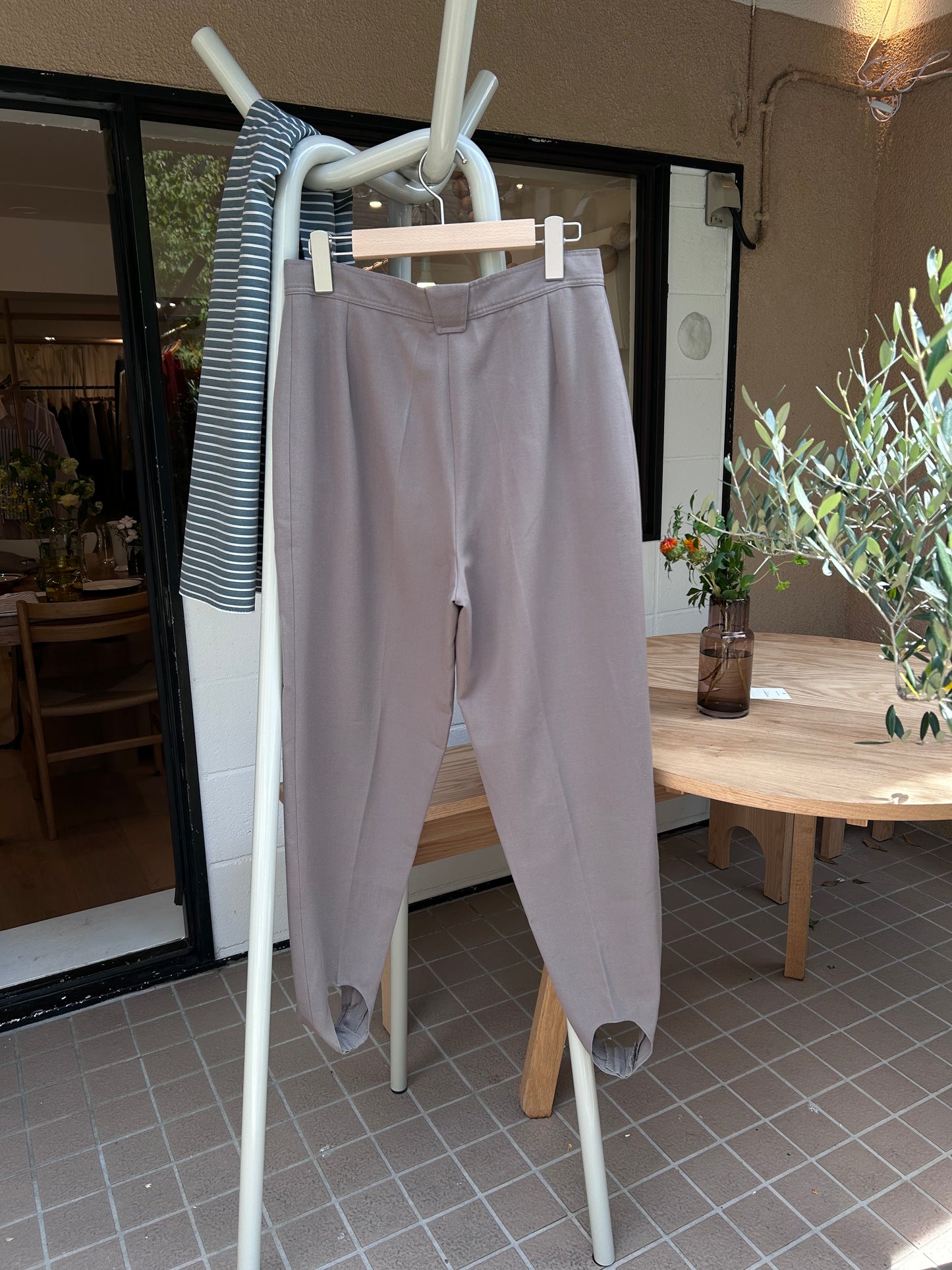 Beige slacks