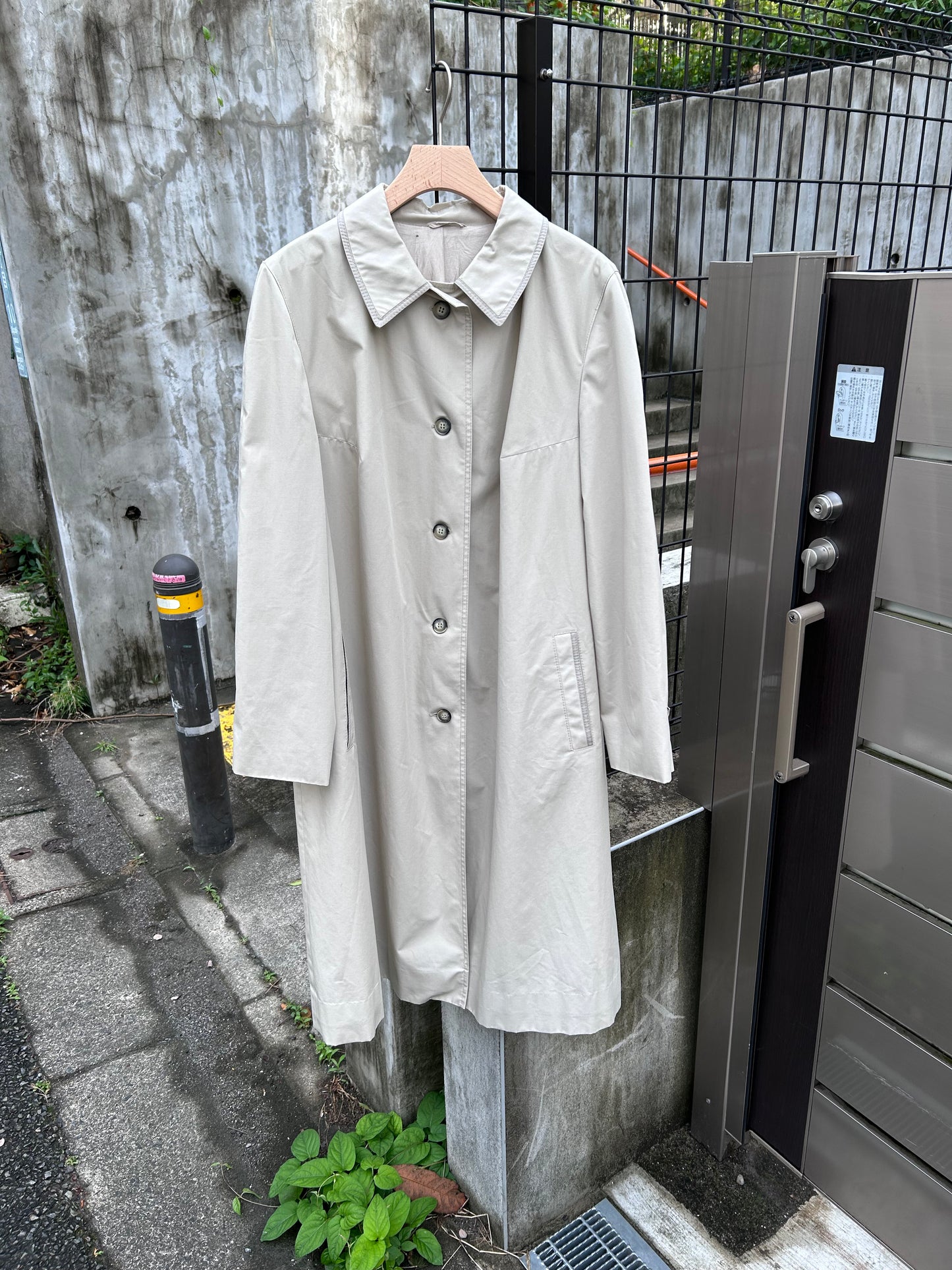 Military trench coat