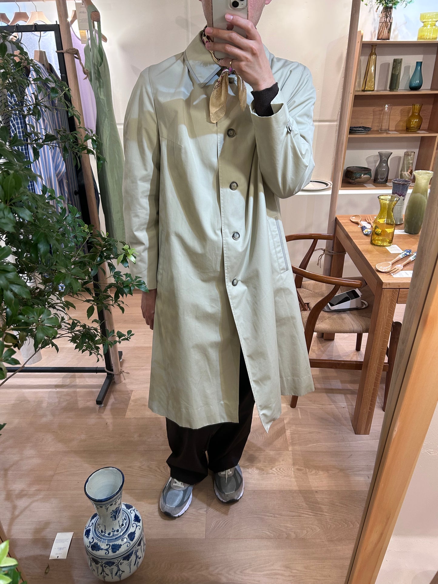 Military trench coat