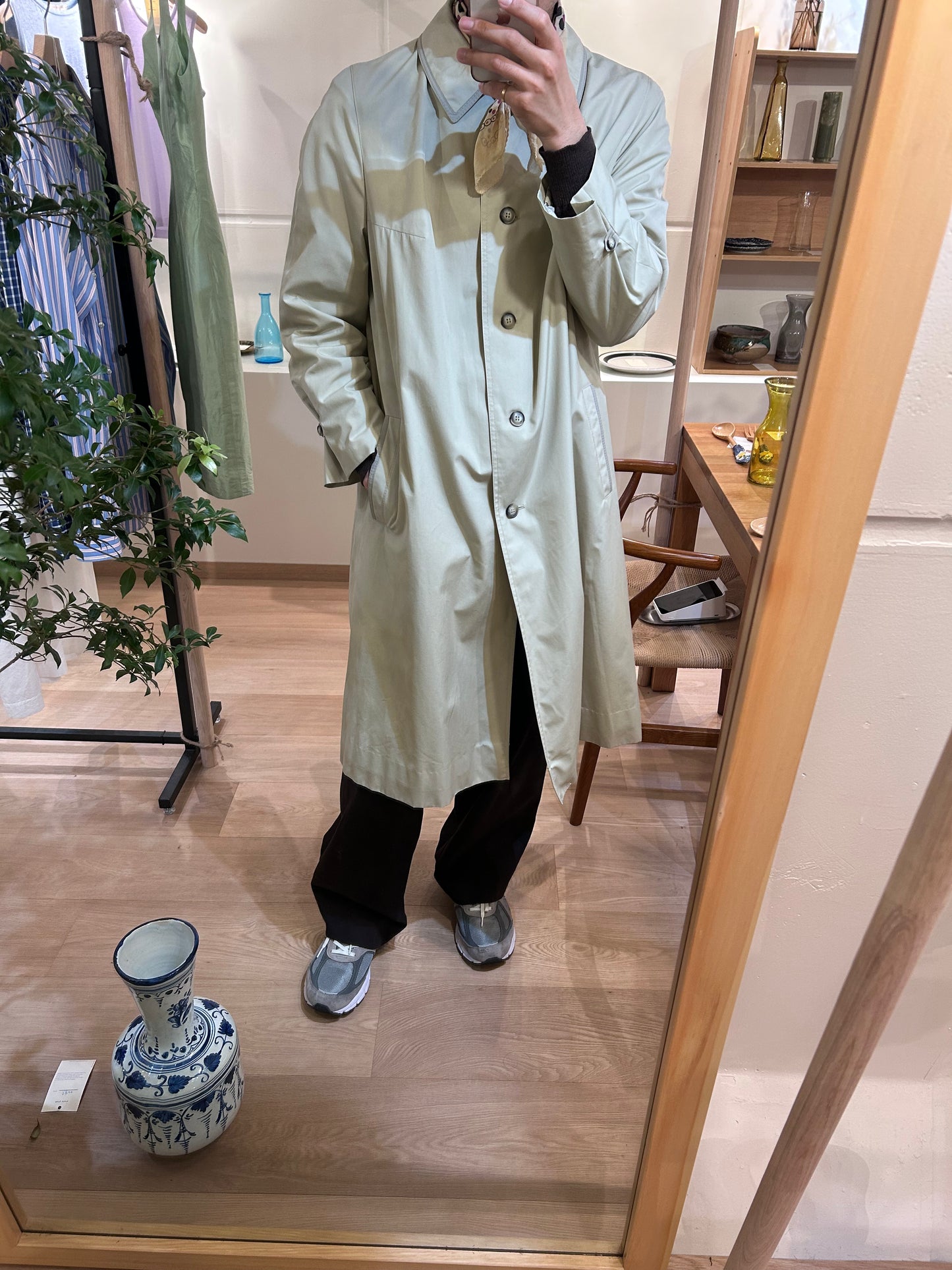 Military trench coat