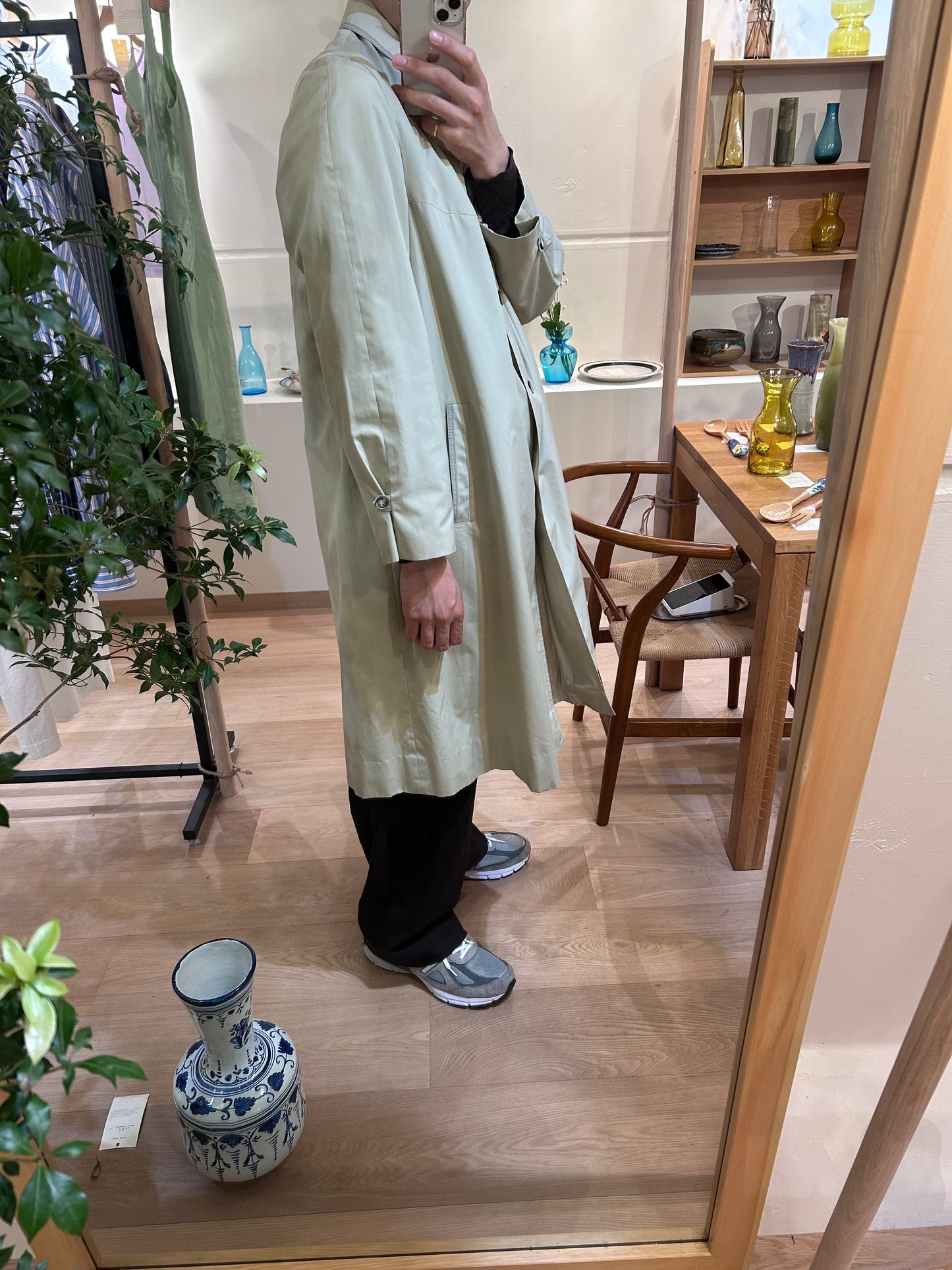 Military trench coat