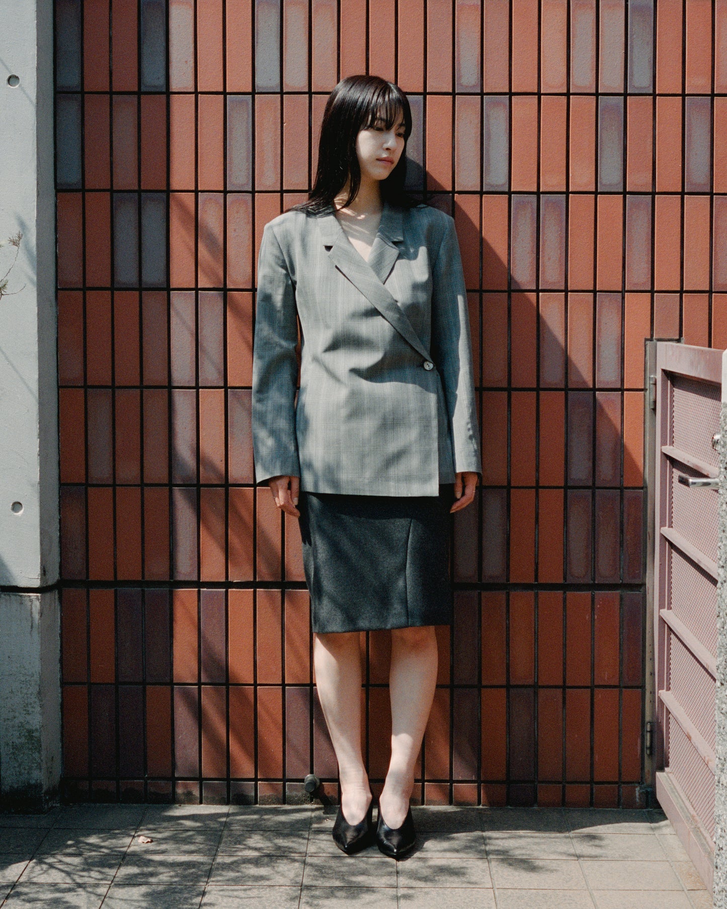 Ernie Palo Wool Check Jacket