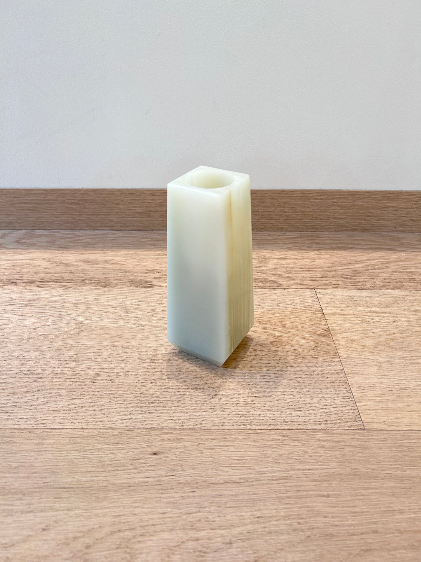 SQUARE STONE VASE