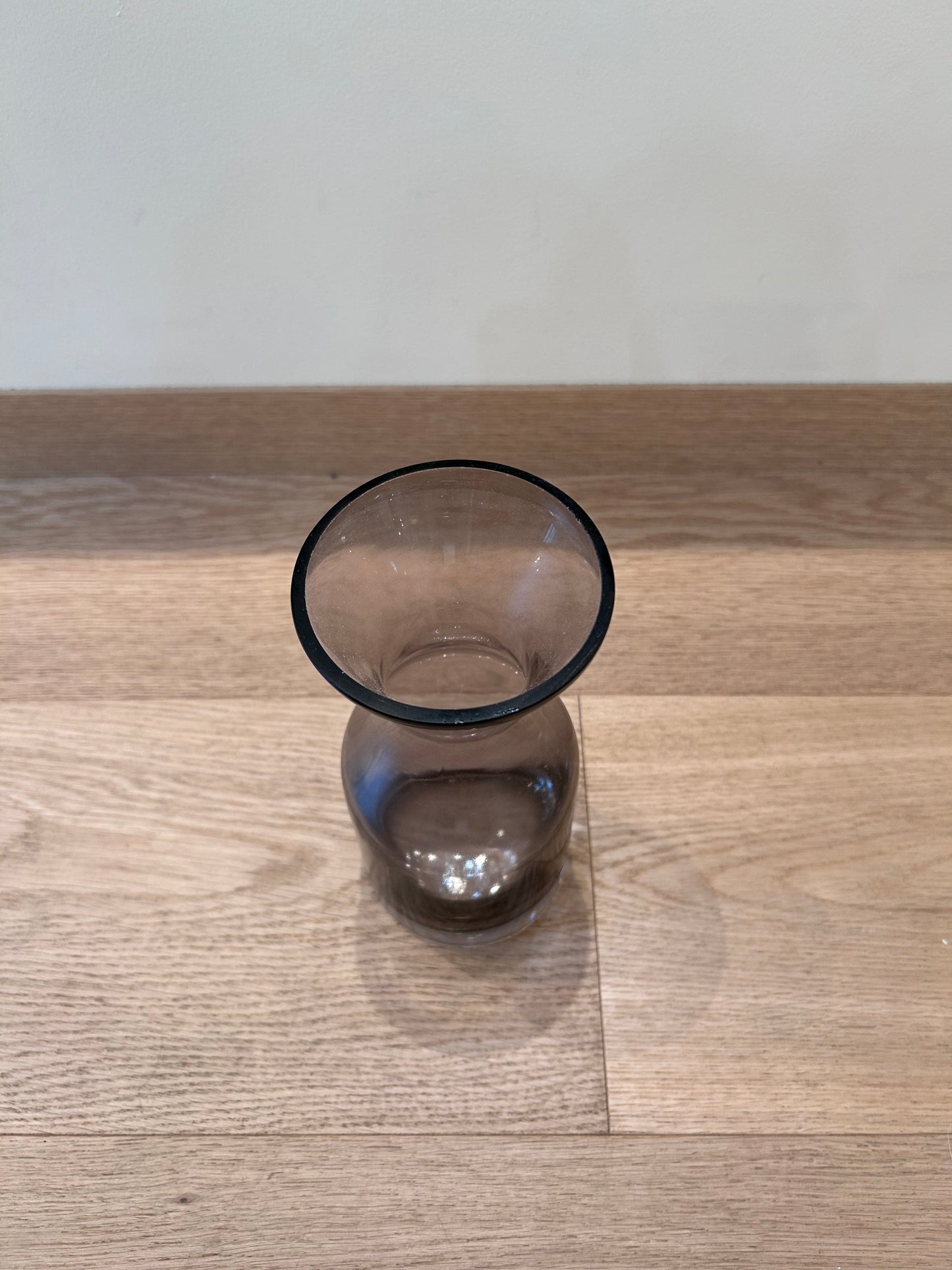 Smoke Glass Vase