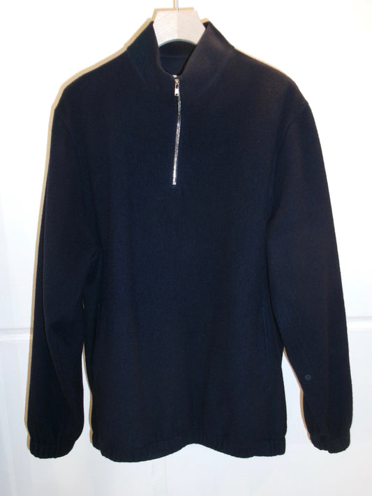 FUJI BRUSHED WOOL PULLOVER(NAVY)