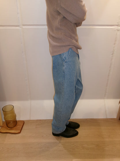 FUJI COTTON STANDARD KNIT (pink beige)