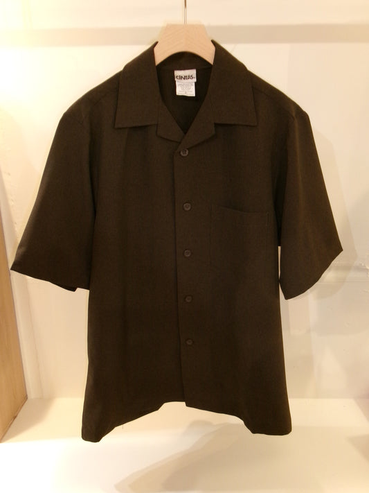 Brown short sleeve shirt