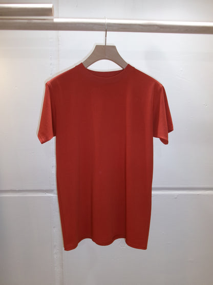 FUJI COTTON S/S T-SHIRTS(red)-femme-