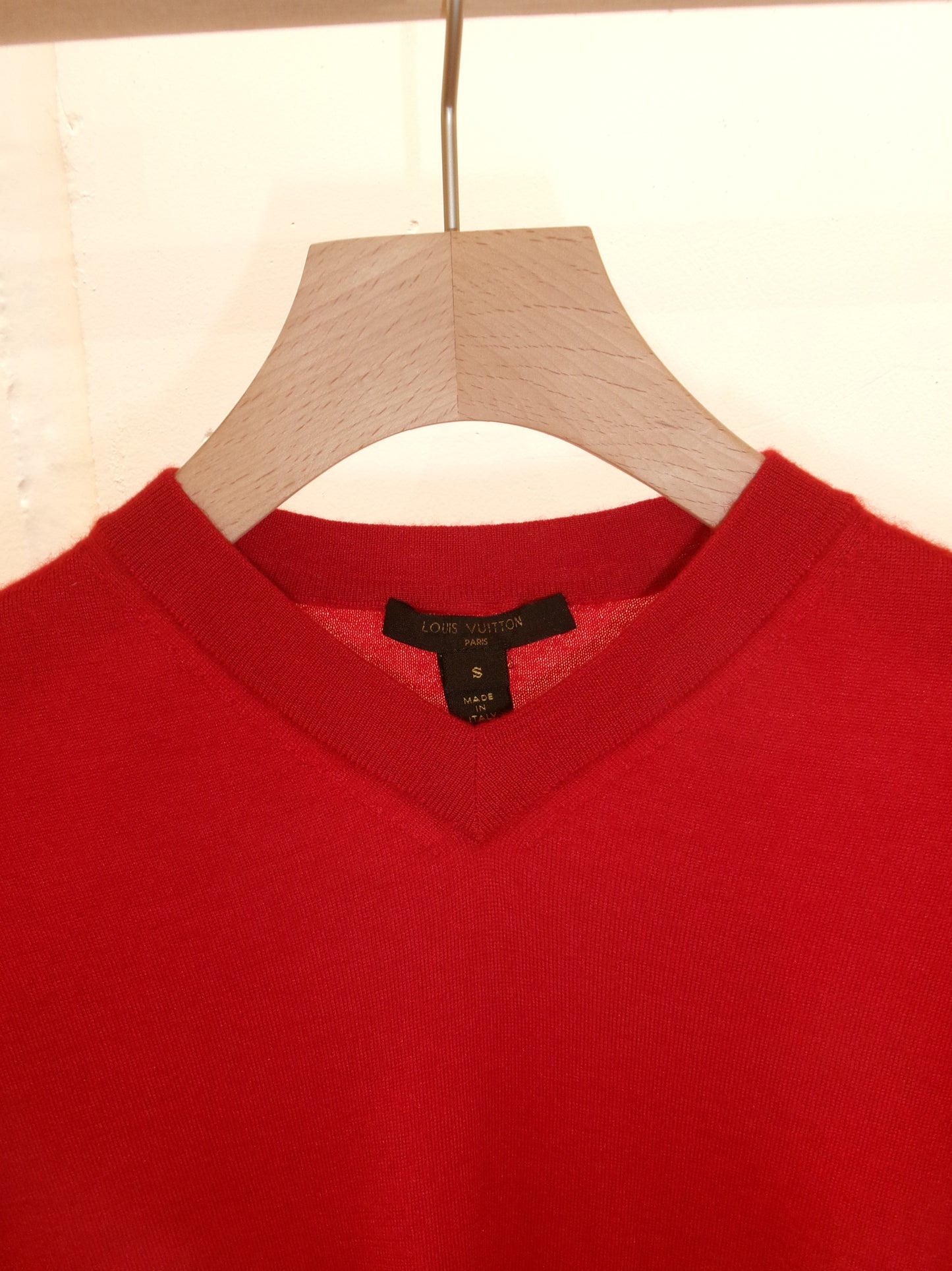 LOUIS VUITTON Cashmere Short-Sleeve Knit