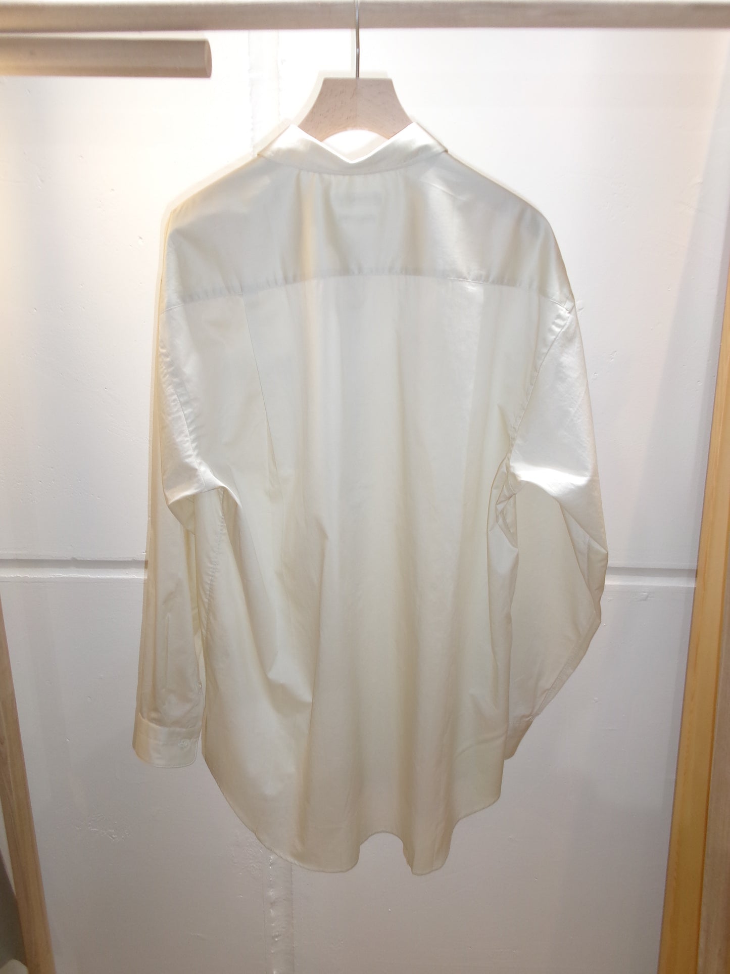 FUJI COTTON TWILL STANDARD SHIRT(BEIGE)
