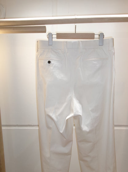FUJI COTTON GABARDINE TROUSERS