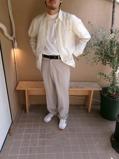 FUJI WOOL CASHMERE CORDUROY SLACKS