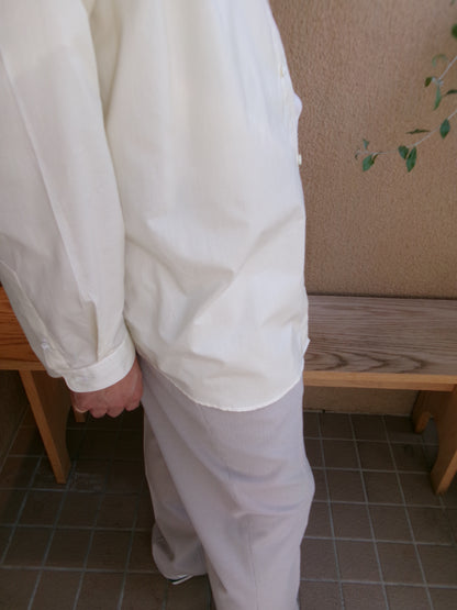 FUJI COTTON TWILL STANDARD SHIRT(BEIGE)