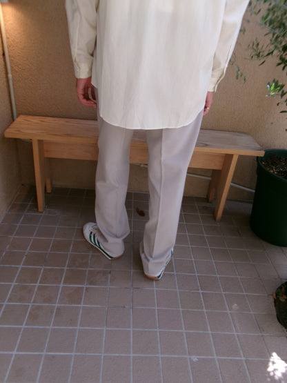 FUJI WOOL CASHMERE CORDUROY SLACKS