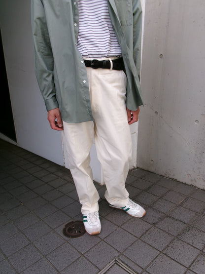 FUJI COTTON GABARDINE TROUSERS