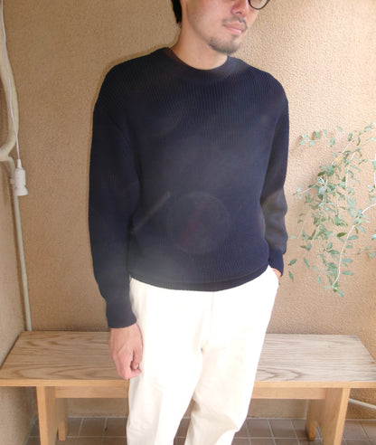 FUJI COTTON STANDARD KNIT(NAVY)