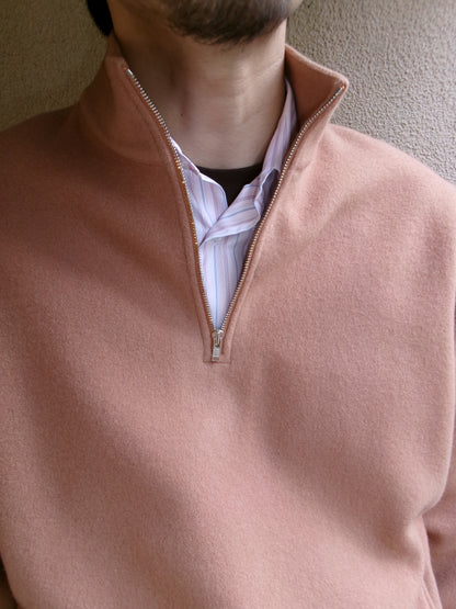 FUJI BRUSHED WOOL PULLOVER(ORANGE)