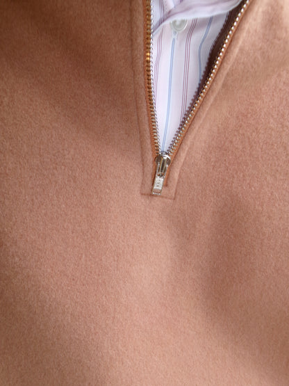 FUJI BRUSHED WOOL PULLOVER(ORANGE)