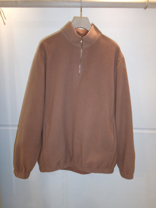 FUJI BRUSHED WOOL PULLOVER(ORANGE)