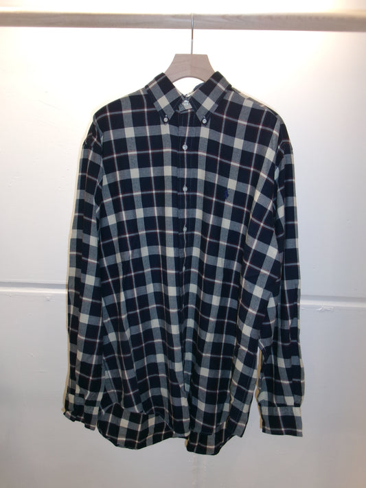 Ralph Lauren blue check shirt