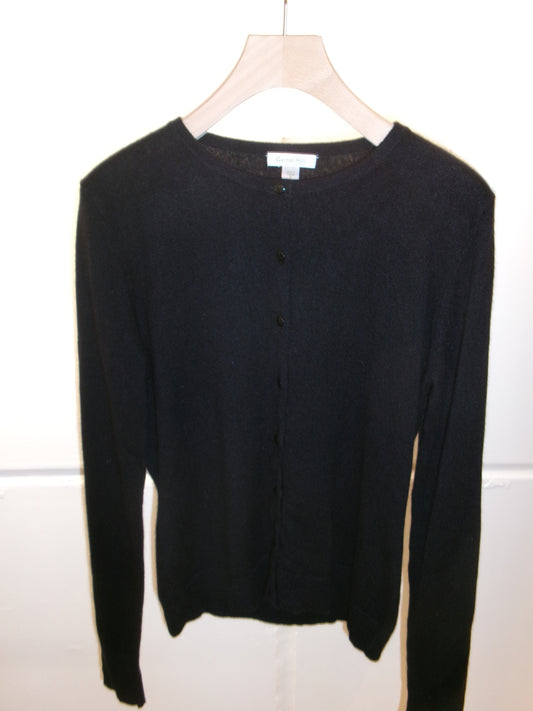 CASHMERE BLACK CARDIGAN