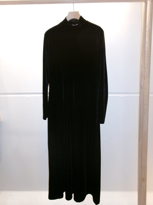 Velvet long dress