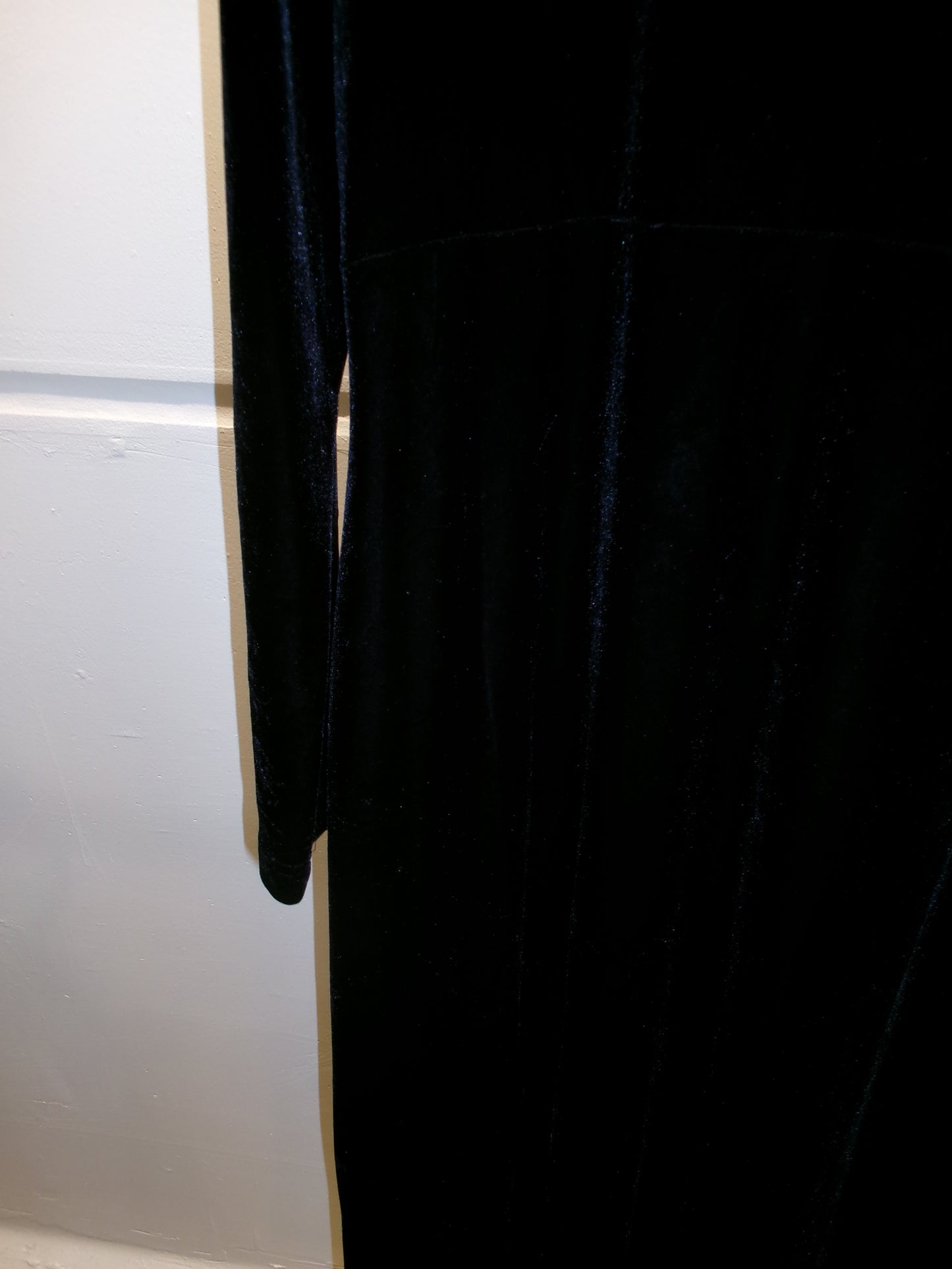 Velvet long dress