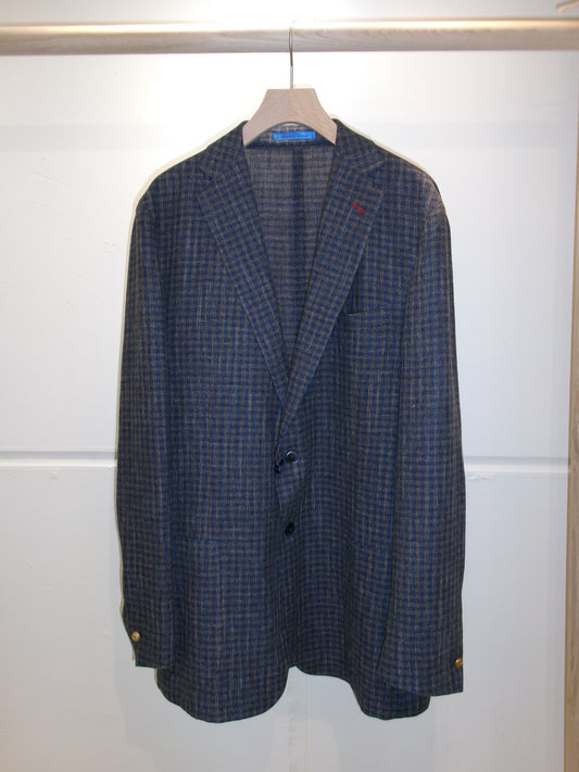 Blue check pattern, new old stock jacket
