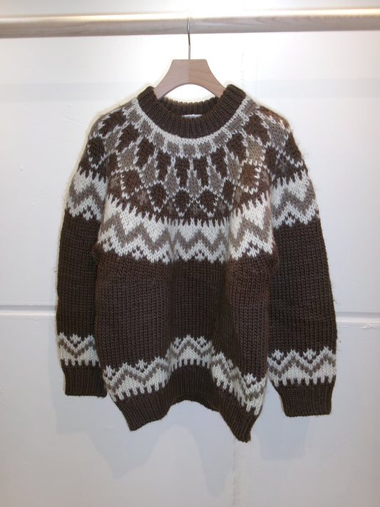 Cocoa Snow Knit