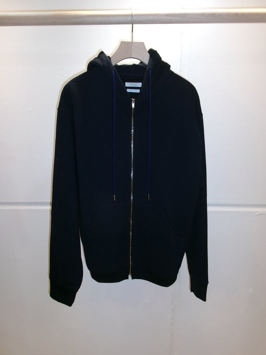 FUJI COTTON ZIP UP HOODIE(NAVY)