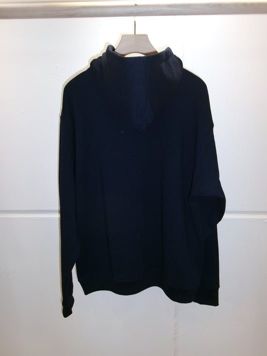 FUJI COTTON ZIP UP HOODIE(NAVY)