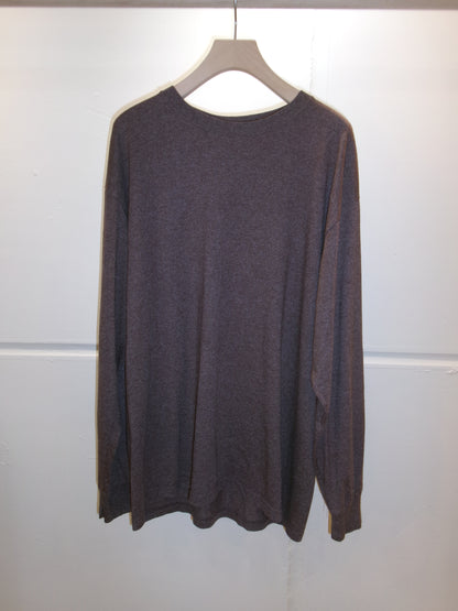 JERZEES Brown long sleeve T-shirt