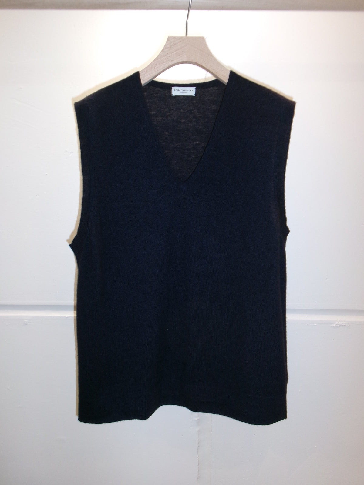 dries van noten wool vest – dailystore