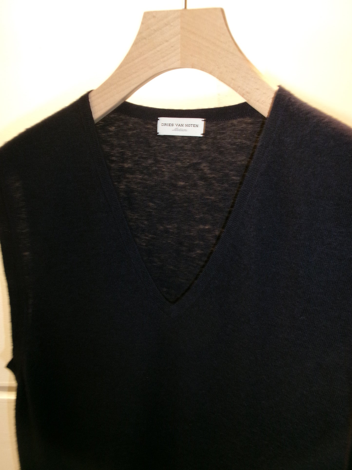 dries van noten wool vest